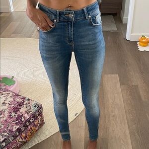 Classic Blue Skinny Jeans